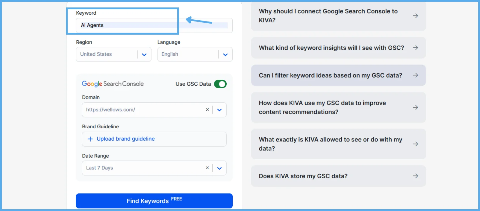 kiva-keyword-discovery-panel-enter-seed-topic-region-language-brand