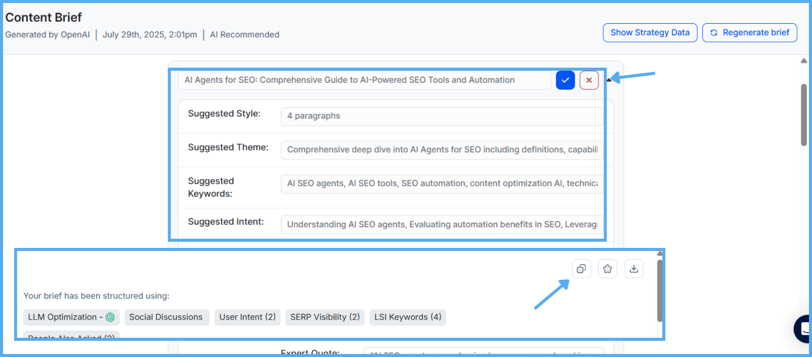kiva-editable-content-briefs-with-tone-lsi-intent-llm-guidance